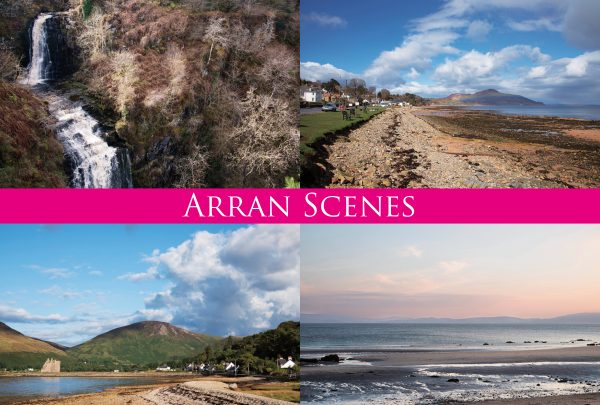 Medium Postcard Arran Scenes pack of 50