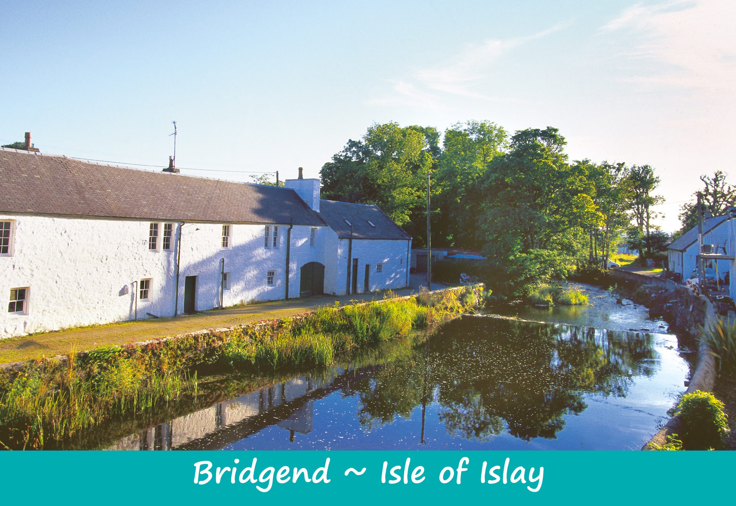 Small Postcard Bridgend Islay pack of 50