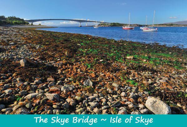 Small Postcard Skye Bridge pack of 50