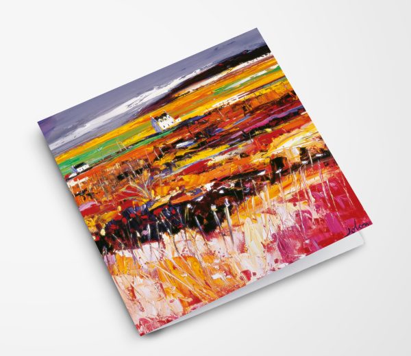 JOLOMO Greeting Card Winter at Duich Isle of Islay