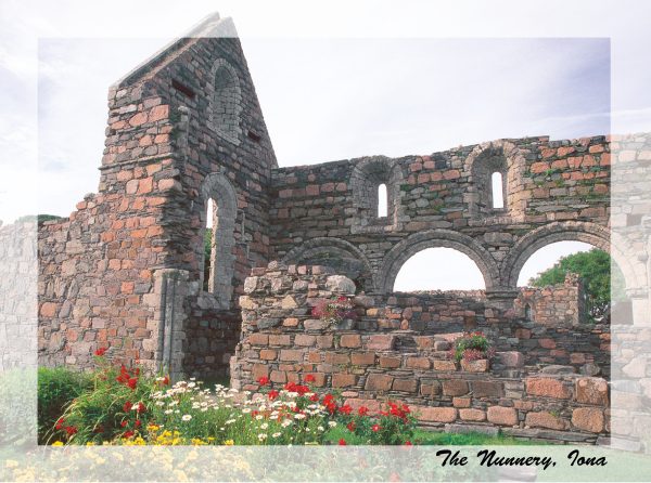 SN Greeting Card The Nunnery Iona