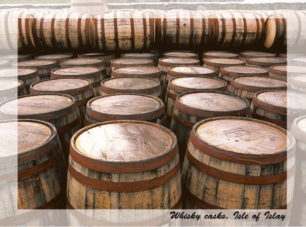 SN Greeting Card Whisky Barrels