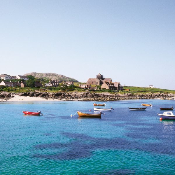 Island Blue Notecard Wallet Iona