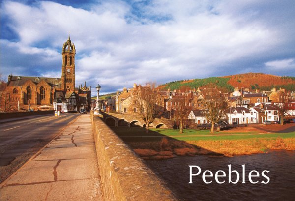 Photographic Magnet Peebles pack of 5