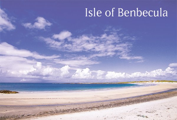 Photographic Magnet Isle of Benbecula pack of 5