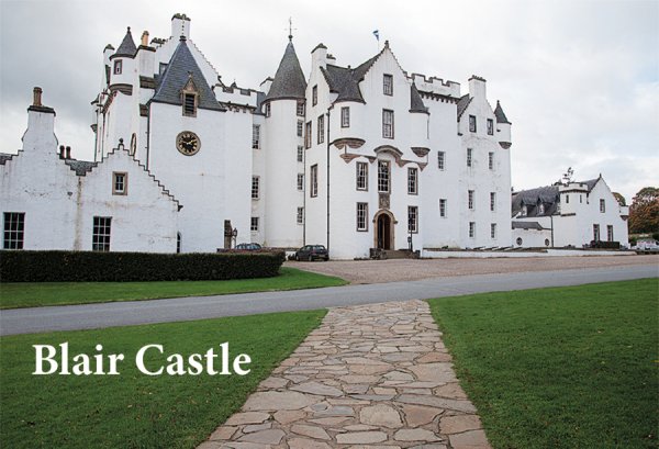 Photographic Magnet Blair Castle pack of 5