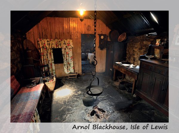 SN Greeting Card Arnol Blackhouse Isle of Lewis