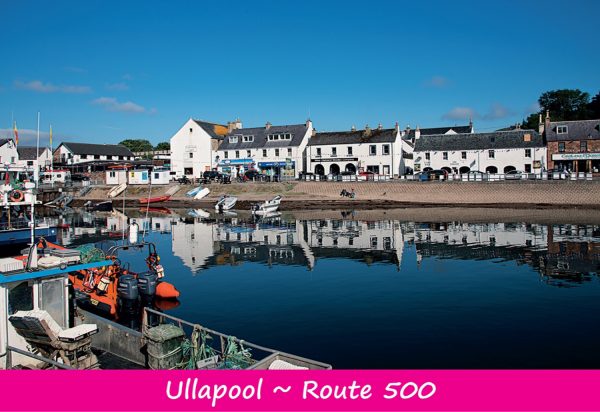 Medium Postcard Ullapool Route 500 pack of 50