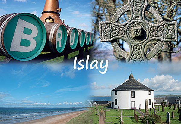 Medium Postcard Islay pack of 50