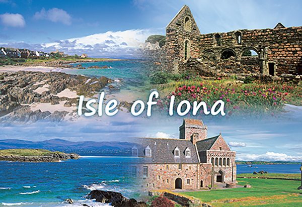 Medium Postcard Isle of Iona pack of 50