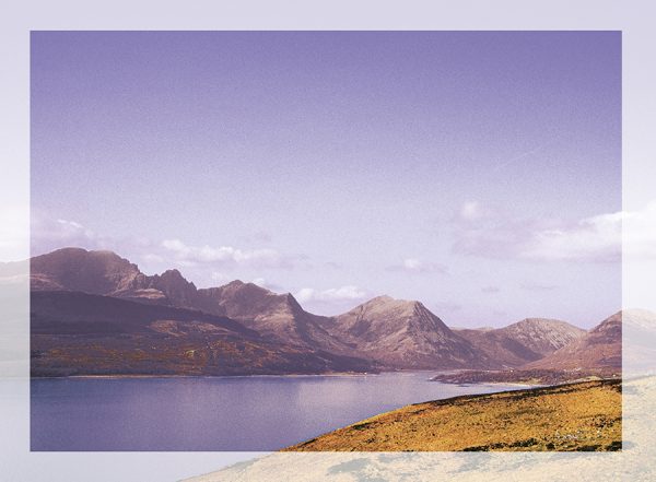 Large Greeting Card The Cuillins Skye