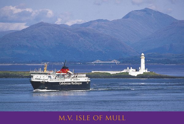 Small Postcard MV Isle Of Mull pack of 50