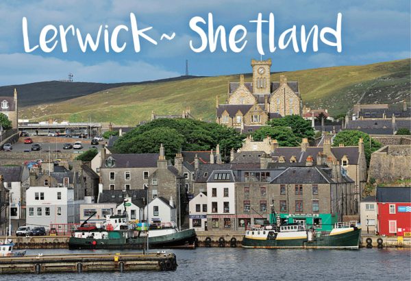 Photographic Magnet Lerwick pack of 5