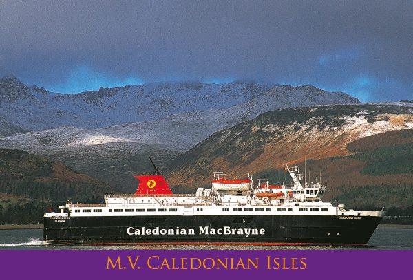 Small Postcard MV Caledonian Isles pack of 50