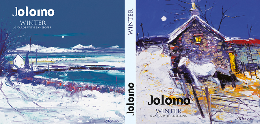 JOLOMO Greeting Card Wallet Winter