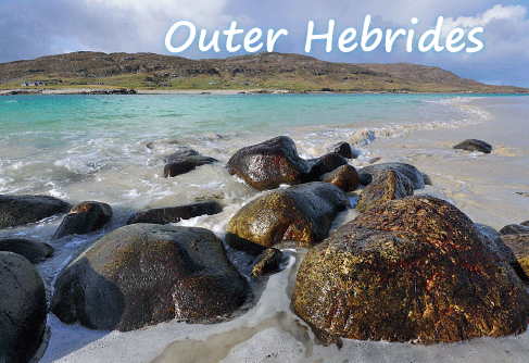 Medium Postcard North Harris Outer Hebrides pack of 50