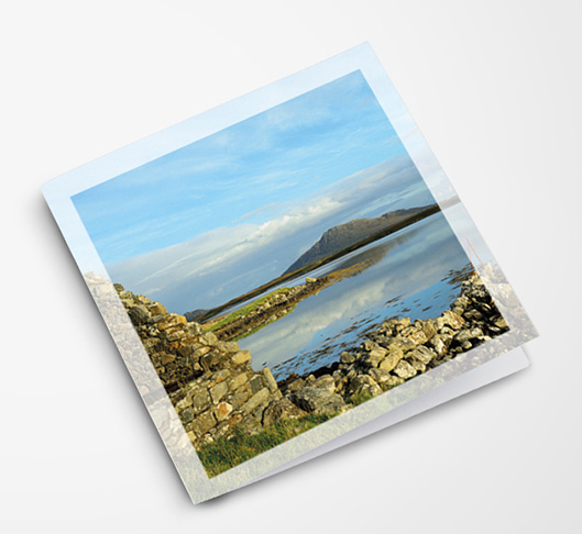 Inspiration Greeting Card Loch Langais North Uist