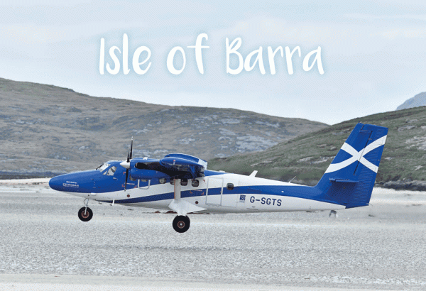 Photographic Magnet Barra Airstrip Isle of Barra pack of 5
