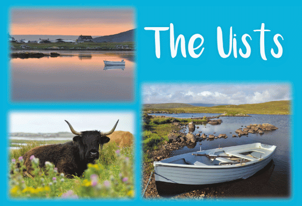 Photographic Magnet The Uists pack of 5