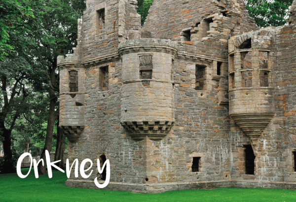 Photographic Magnet Earl's Palaces Kirkwall Orkney pack of 5