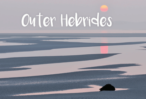 Photographic Magnet Luskentyre Isle of Harris pack of 5