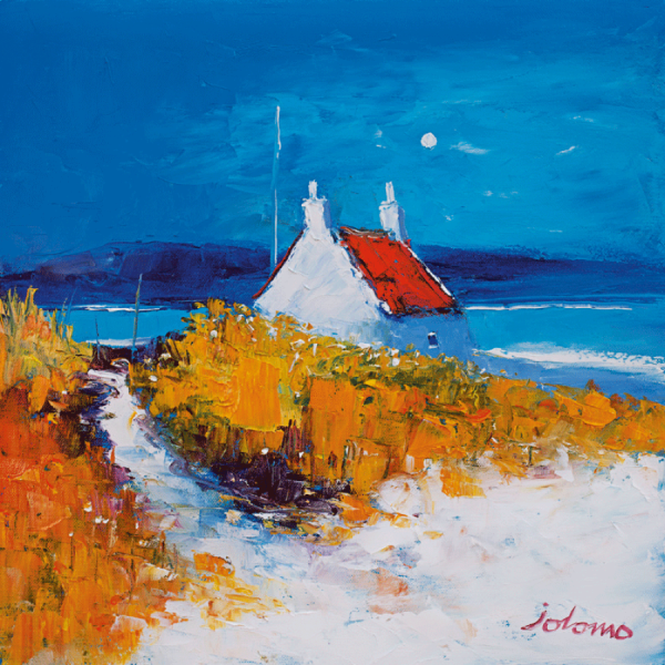 JOLOMO Magnet Croft On The Beach Benbecula pack of 5
