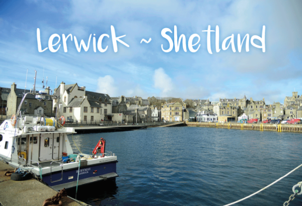 Photographic Magnet Lerwick Shetland pack of 5