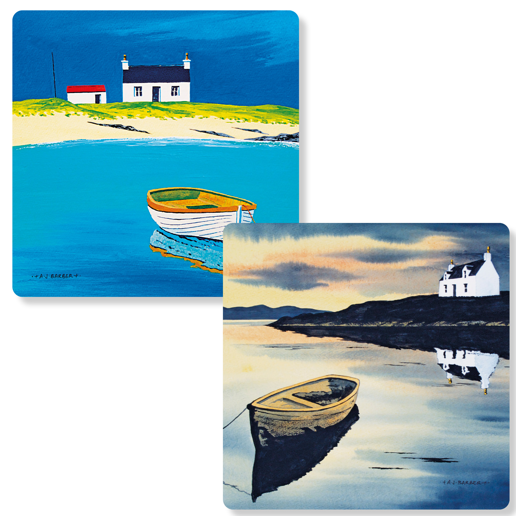 Anthony Barber Tablemat Set Outer Hebrides