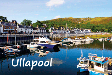 Small Postcard Ullapool pack of 50