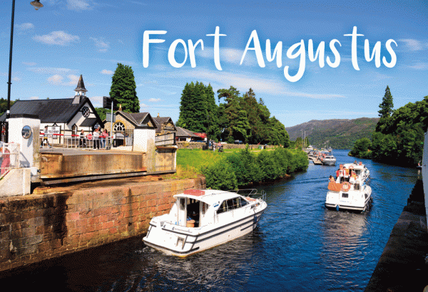 Photographic Magnet Fort Augustus pack of 5