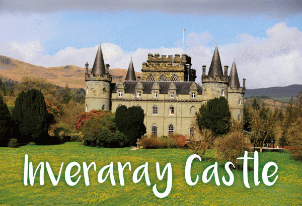 Photographic Magnet Inveraray Castle pack of 5