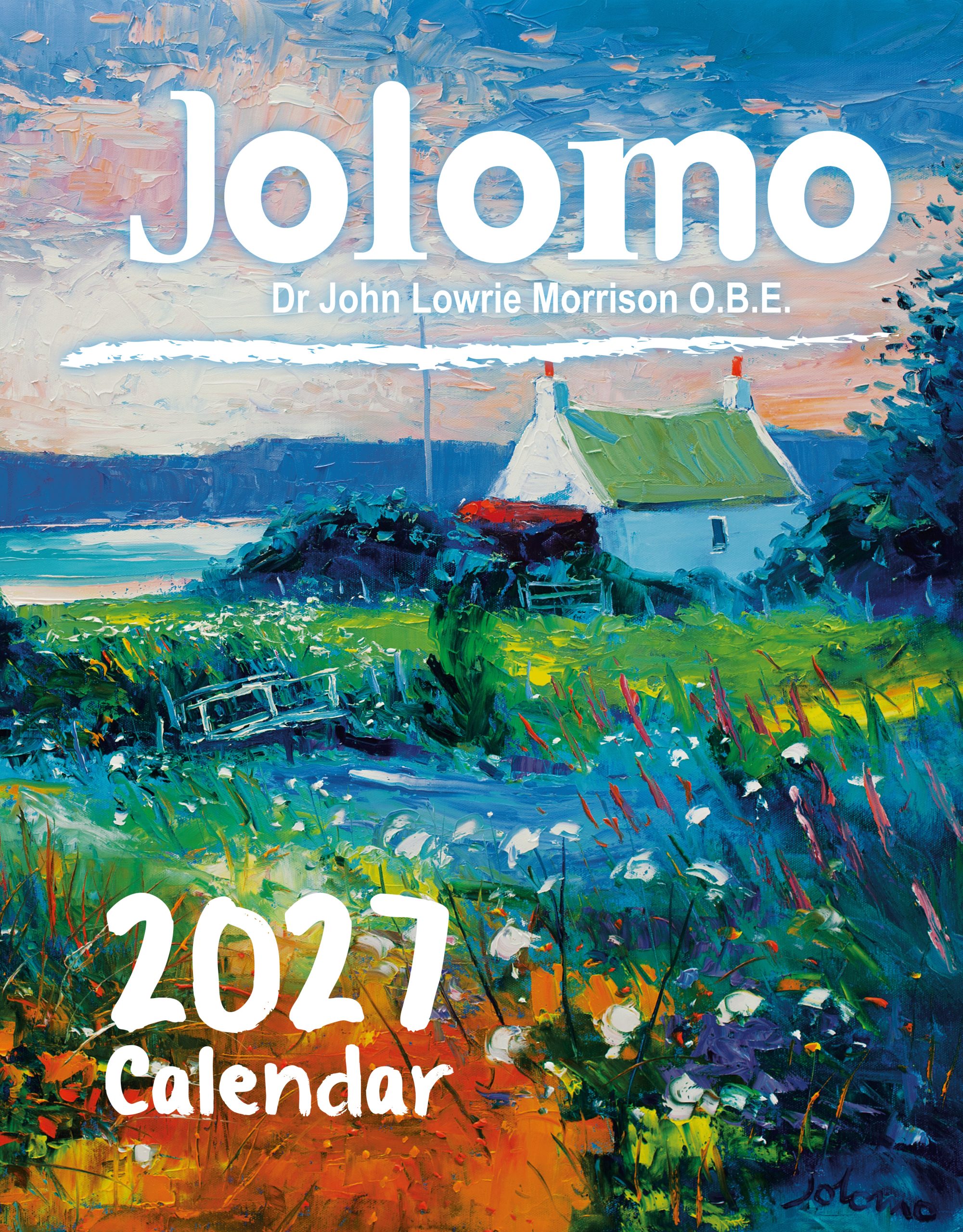 Island Blue 2027 JOLOMO Calendar