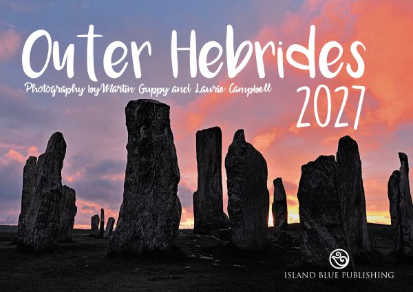 Island Blue 2027 Landscape Calendar Outer Hebrides