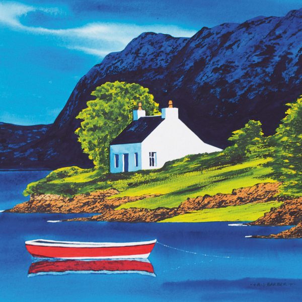Anthony Barber Greeting Card Plockton