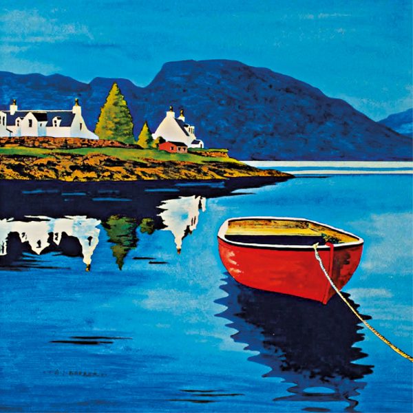 Anthony Barber Fridge Magnet Plockton pack of 5