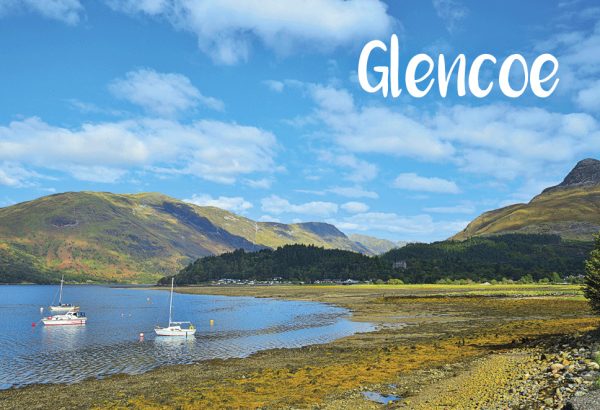 Photographic Magnet Loch Leven & Glencoe Village Sold in packs of 5