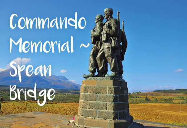 Photographic Magnet The Commando Memorial, Spean Bridge pack of 5