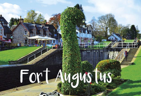 Photographic Magnet Nessie Sculpture, Fort Augustus Sold in packs of 5